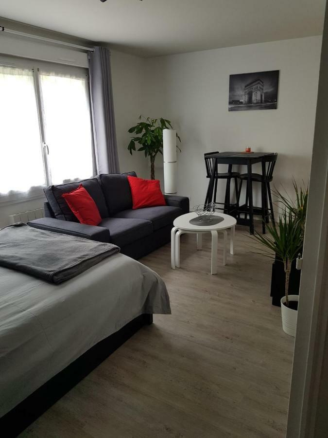 Grand studio centre ville proche Paris Disney Vincennes Appartamento Joinville-le-Pont Esterno foto